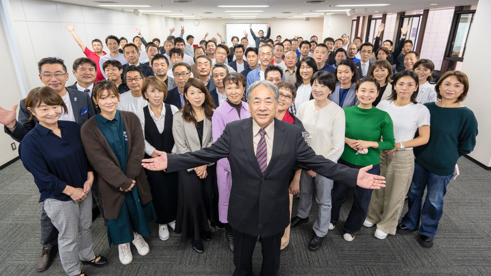 日本ハウスクリーニング協会の発会式の様子